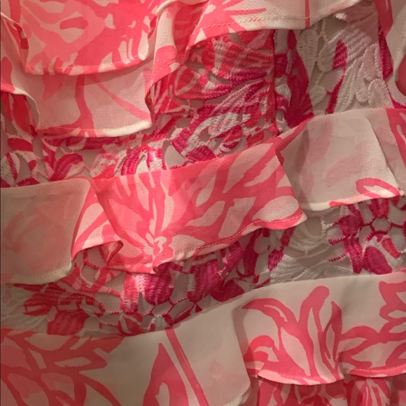 Lilly Pulitzer Olive Top Resort White Caliente 00 - Picture 5 of 11